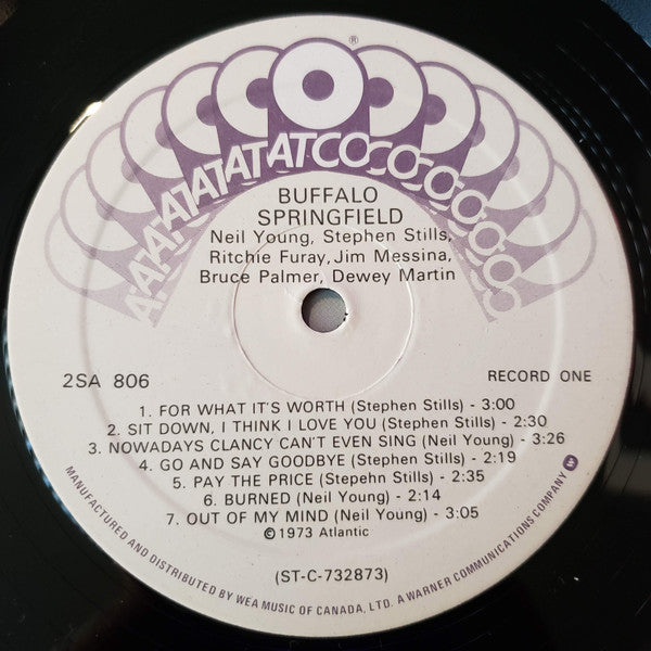Buffalo Springfield : Buffalo Springfield (2xLP, Comp, RE)