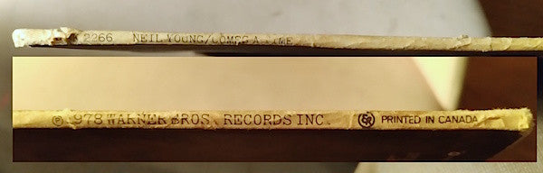 Neil Young : Comes A Time (LP, Album)