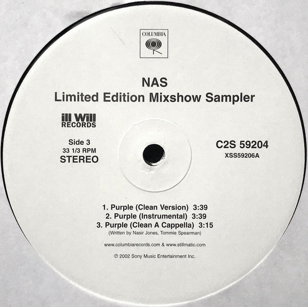 Nas : The Lost Tapes - Limited Edition Mixshow Sampler (2x12")