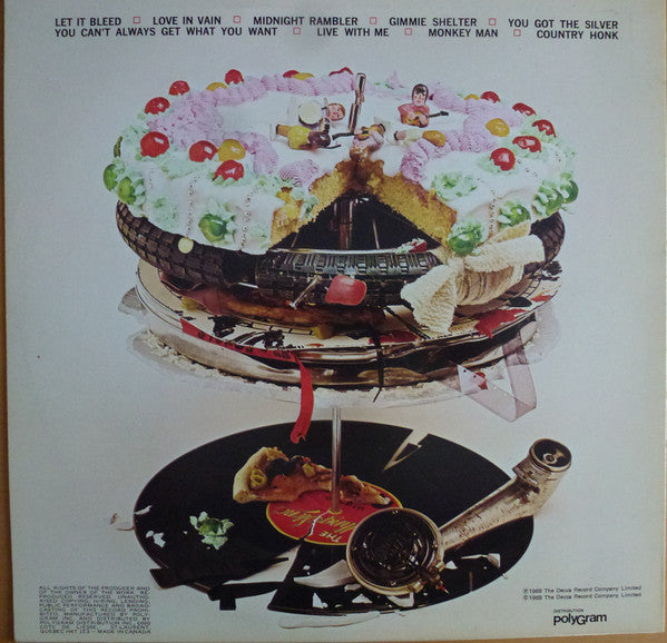 The Rolling Stones : Let It Bleed (LP, Album, RE)