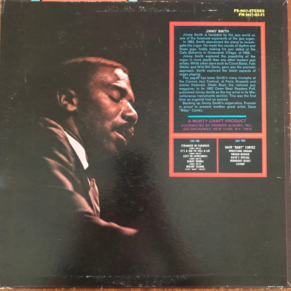 Jimmy Smith / Dave "Baby" Cortez : Starring Jimmy Smith / Also Starring Dave "Baby" Cortez (LP)