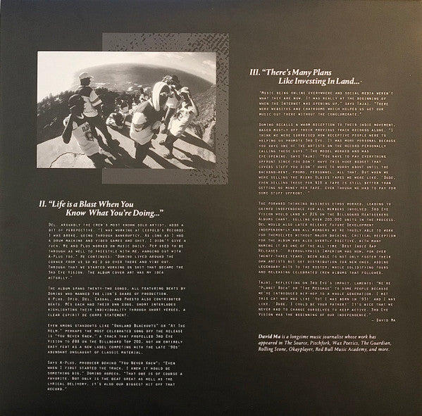 Hieroglyphics : 3rd Eye Vision (3xLP, Album, Ltd, RE, RM)