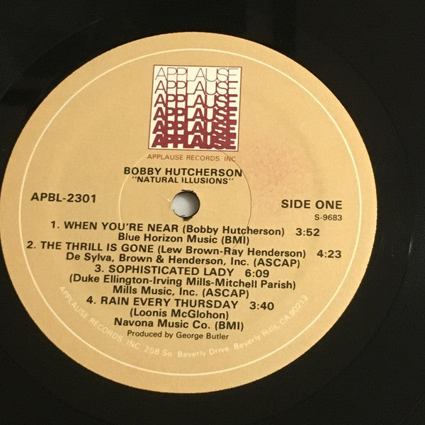 Bobby Hutcherson : Natural Illusions (LP, Album, RE)