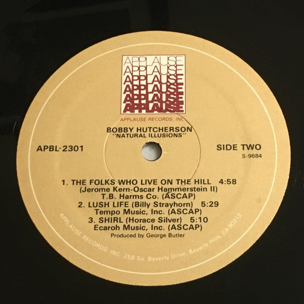 Bobby Hutcherson : Natural Illusions (LP, Album, RE)