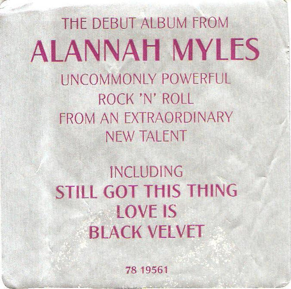 Alannah Myles : Alannah Myles (LP, Album)