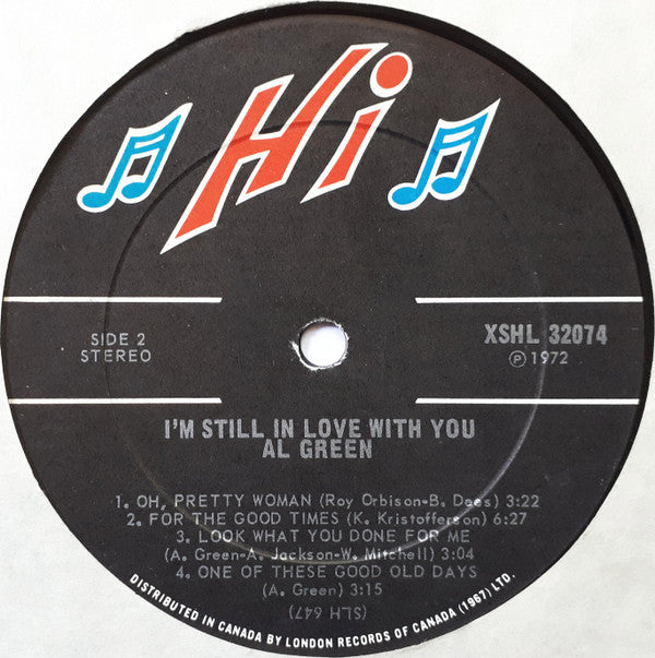 Al Green : I'm Still In Love With You (LP, Album)