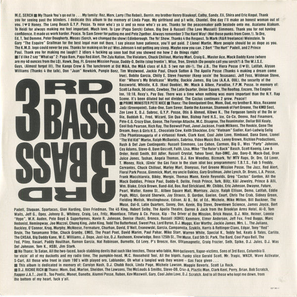 3rd Bass : The Cactus Al/Bum (The Cactus Album) (LP, Album, Ltd, Num, RE, RM)