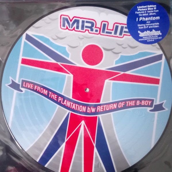 Mr. Lif : Live From The Plantation / Return Of The B-Boy (12", Ltd, Pic)
