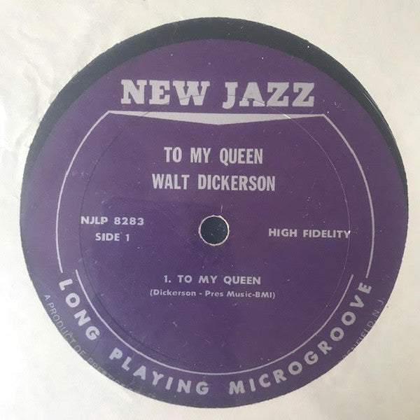 Walt Dickerson : To My Queen (LP, Album, Mono)