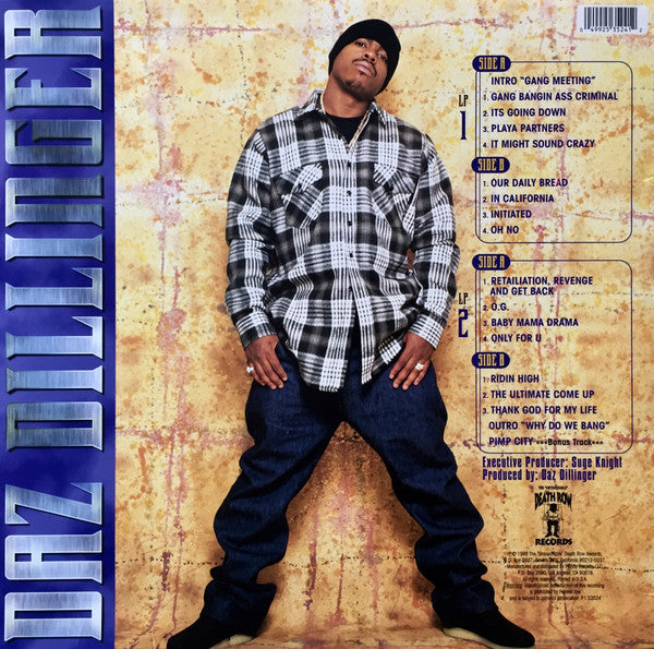 Daz Dillinger : Retaliation, Revenge And Get Back (2xLP, Album)