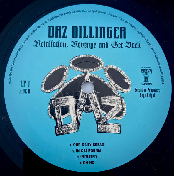 Daz Dillinger : Retaliation, Revenge And Get Back (2xLP, Album)