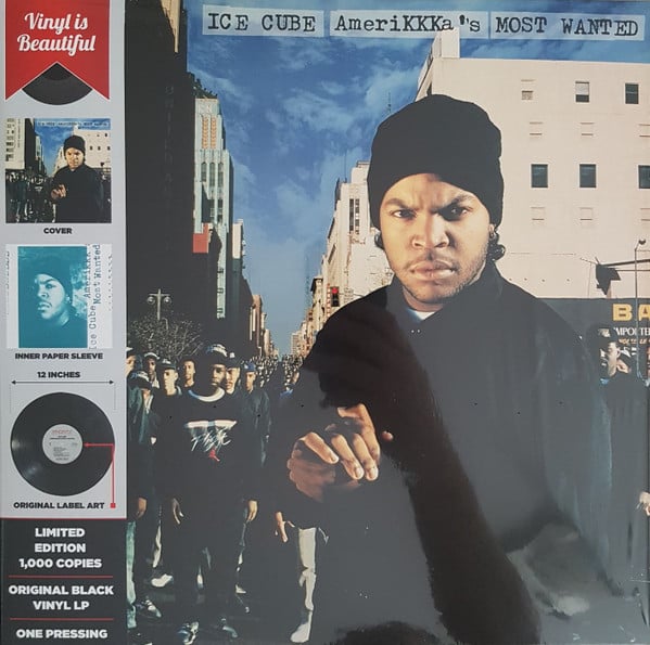 Ice Cube : AmeriKKKa's Most Wanted (LP, Album, Ltd, RE)