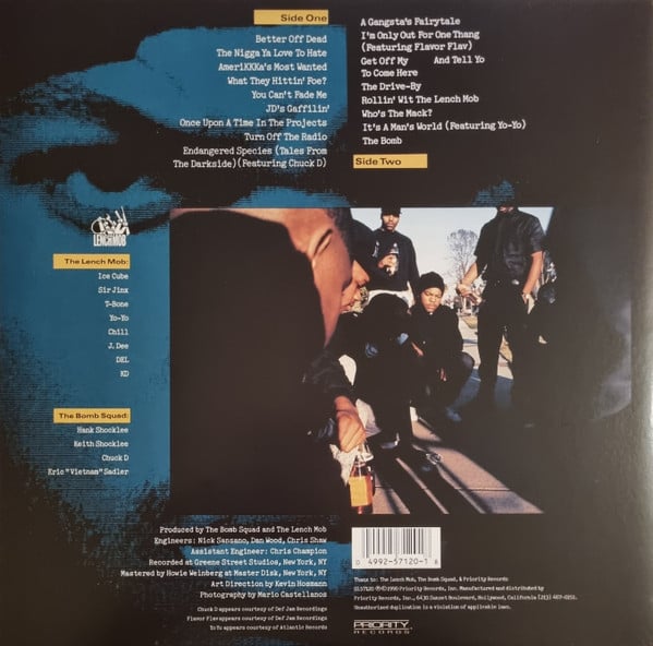 Ice Cube : AmeriKKKa's Most Wanted (LP, Album, Ltd, RE)