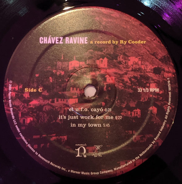 Ry Cooder : Chávez Ravine (2xLP, RE, RM, 140)