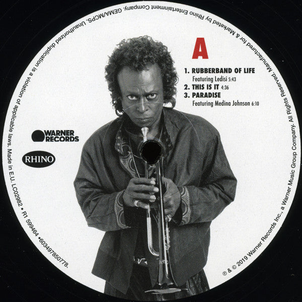 Miles Davis : Rubberband (2xLP, Album)