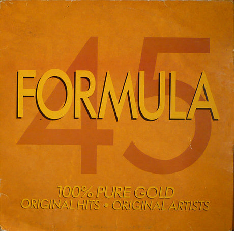 Various : Formula 45 - 100% Pure Gold (4xLP, Comp)