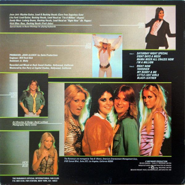 The Runaways : And Now... The Runaways (LP, Album)