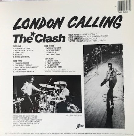 The Clash : London Calling (2xLP, Album, Ter)