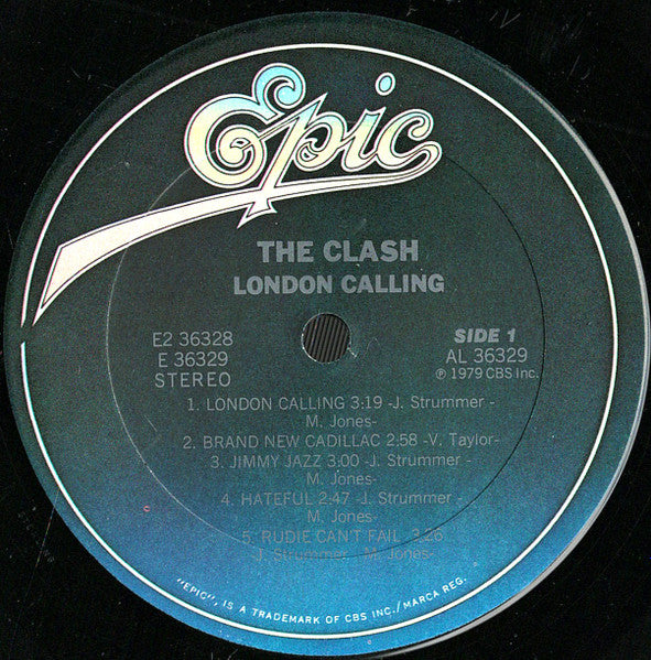 The Clash : London Calling (2xLP, Album, Ter)