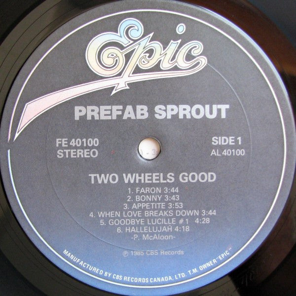 Prefab Sprout : Two Wheels Good (LP, Album)