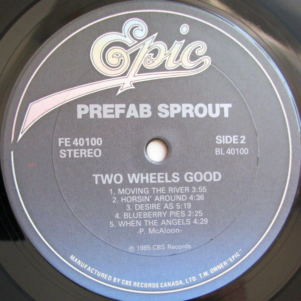 Prefab Sprout : Two Wheels Good (LP, Album)