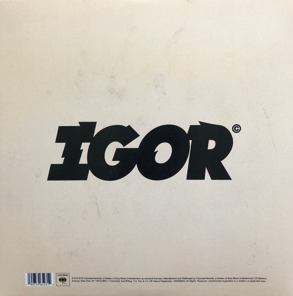 Tyler, The Creator : Igor (LP, Album, Ltd, Min)