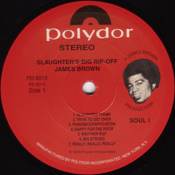 James Brown : Slaughter's Big Rip-Off (LP, Album, RE, Gat)