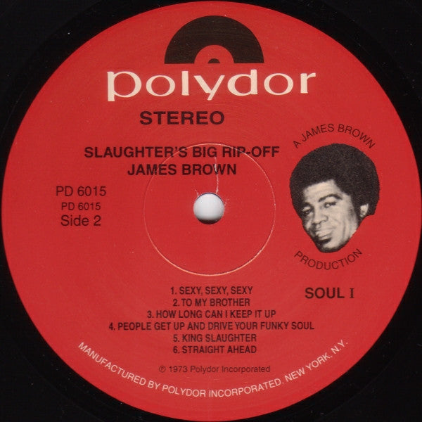 James Brown : Slaughter's Big Rip-Off (LP, Album, RE, Gat)
