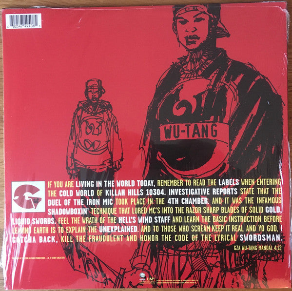 The Genius / GZA : Liquid Swords (2xLP, Album, RE)