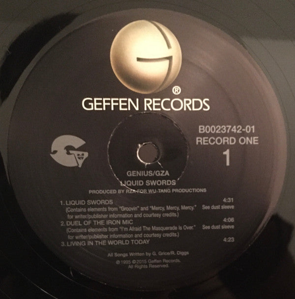 The Genius / GZA : Liquid Swords (2xLP, Album, RE)