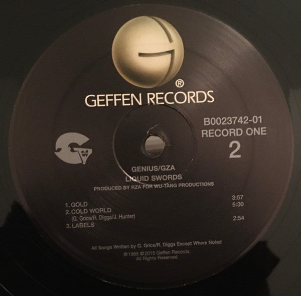 The Genius / GZA : Liquid Swords (2xLP, Album, RE)