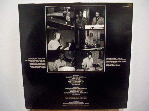 Johnny Dyani : Afrika (LP, Album)