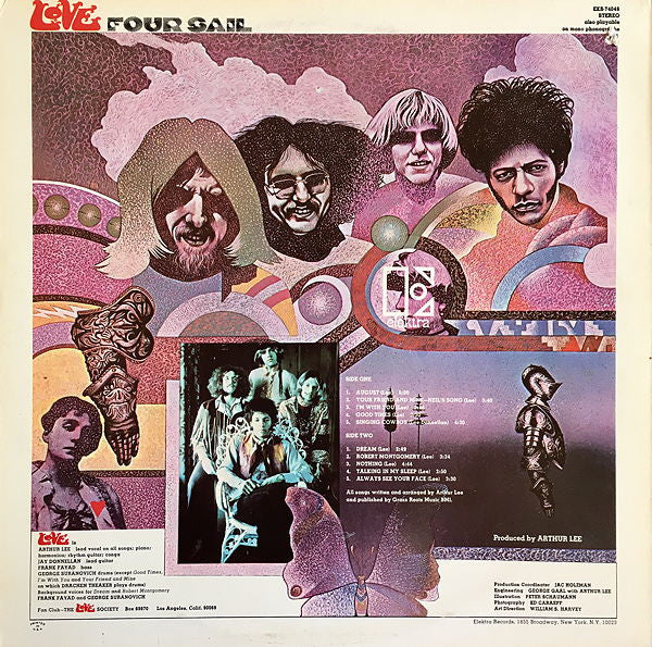 Love : Four Sail (LP, Album, Pit)