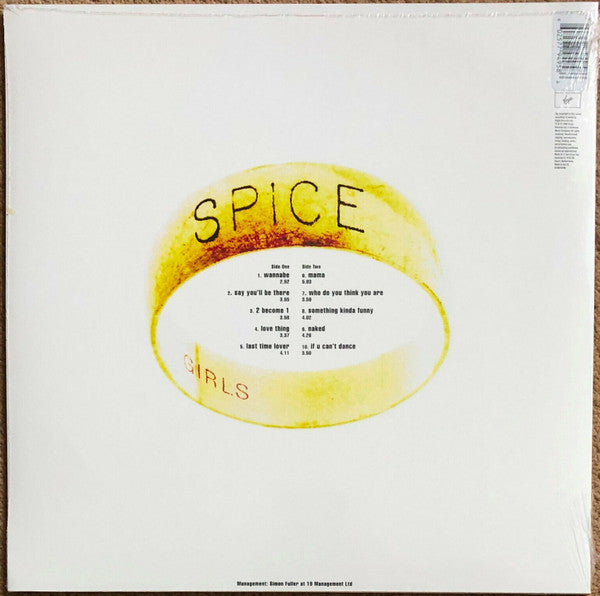Spice Girls : Spice (LP, Album, Ltd, RE, Whi)
