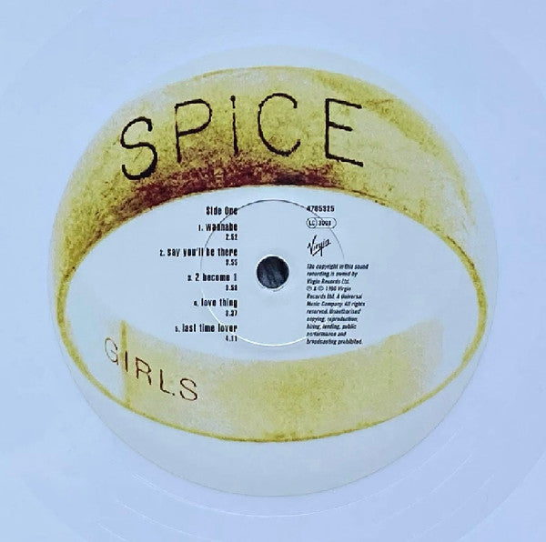 Spice Girls : Spice (LP, Album, Ltd, RE, Whi)