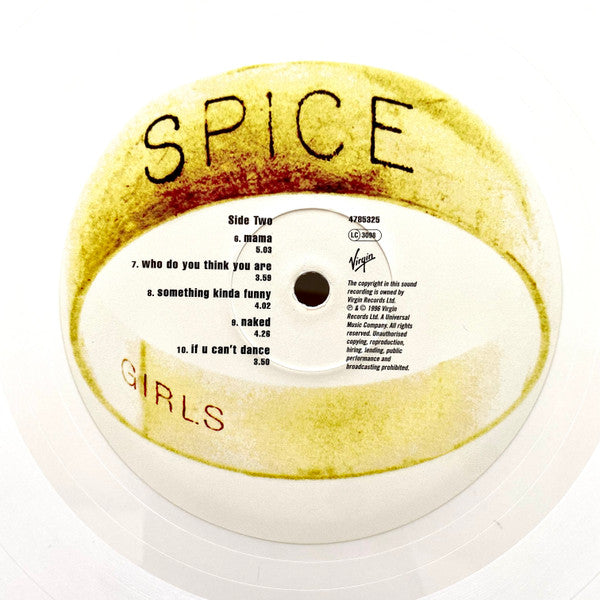Spice Girls : Spice (LP, Album, Ltd, RE, Whi)