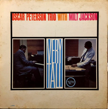 The Oscar Peterson Trio With Milt Jackson : Very Tall (LP, Album, Mono, MGM)