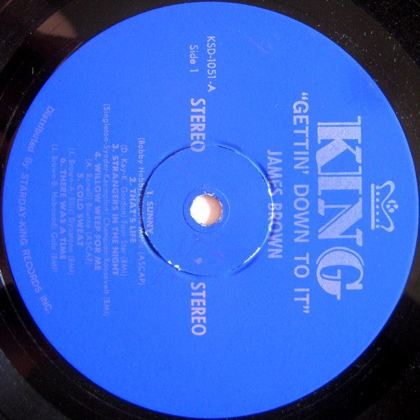 James Brown : Gettin' Down To It (LP, Album, Gat)