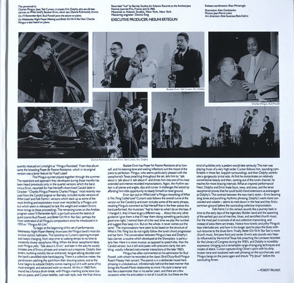 Charles Mingus : Mingus At Antibes (2xLP, Album, RE, RM, 180)