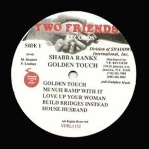 Shabba Ranks : Golden Touch (LP, Album)