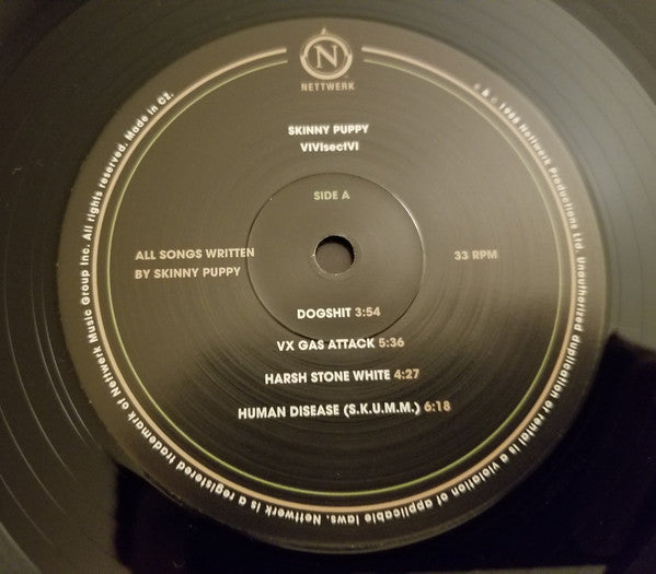 Skinny Puppy : VIVIsectVI (LP, Album, RE)