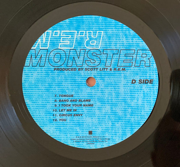 R.E.M. : Monster (LP, Album, RE, RM, 180)