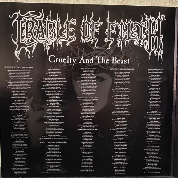 Cradle Of Filth : Cruelty And The Beast (Re-Mistressed) (2xLP, Album, RE, RM, Red)