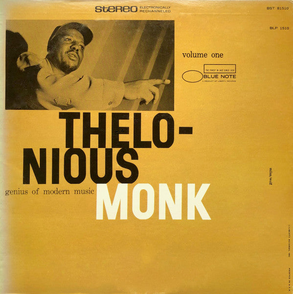 Thelonious Monk : Genius Of Modern Music (Volume One) (LP, Comp, RE)