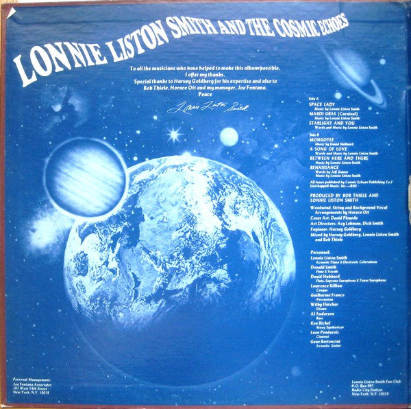 Lonnie Liston Smith And The Cosmic Echoes : Renaissance (LP, Album)