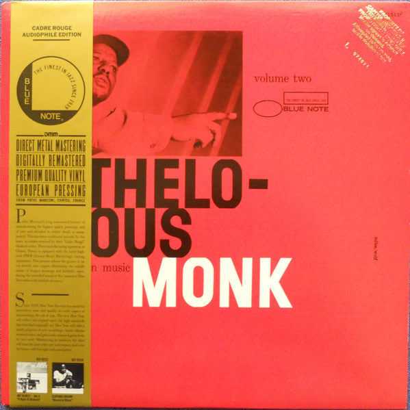 Thelonious Monk : Genius Of Modern Music Volume 2 (LP, Comp, Mono, RE, RM, DMM)