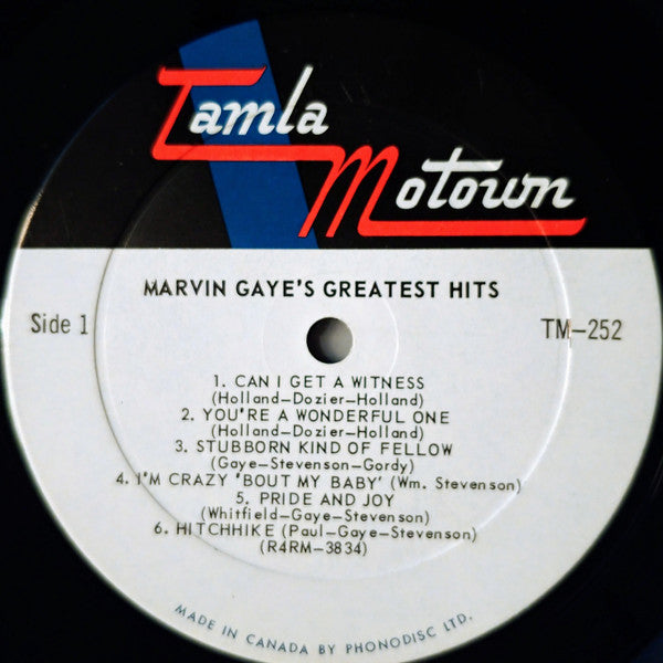 Marvin Gaye : Greatest Hits (LP, Comp, Mono)