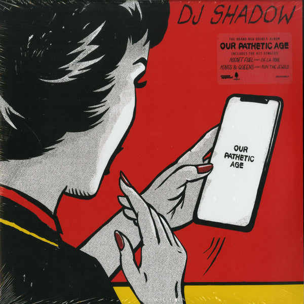 DJ Shadow : Our Pathetic Age (2xLP, Album, Red)