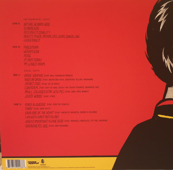 DJ Shadow : Our Pathetic Age (2xLP, Album, Red)