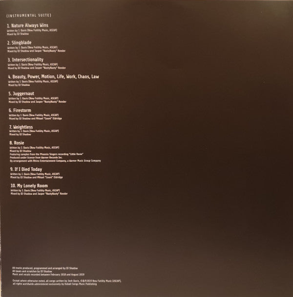 DJ Shadow : Our Pathetic Age (2xLP, Album, Red)